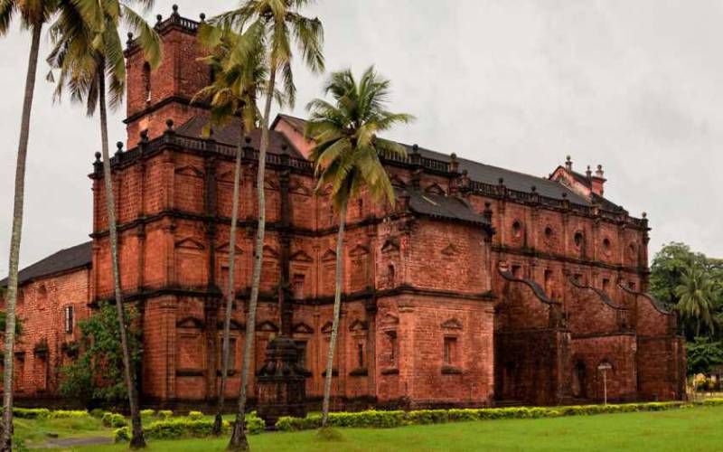 Basilica of Bom Jesus in Goa